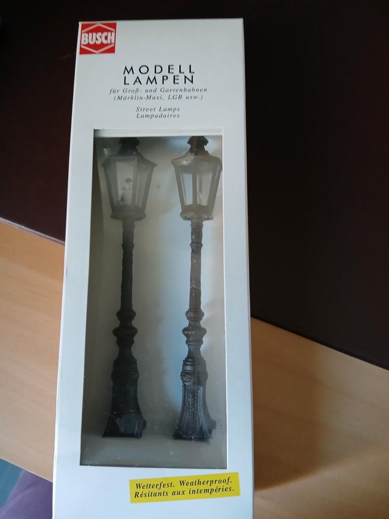 Busch Modellampen 8620 voor Märklin-Maxi LGB, nieuw, Ophalen