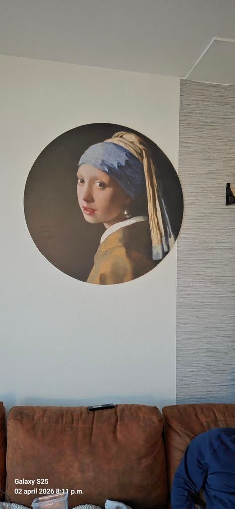 Meisje met de parel 90 rond, Ophalen