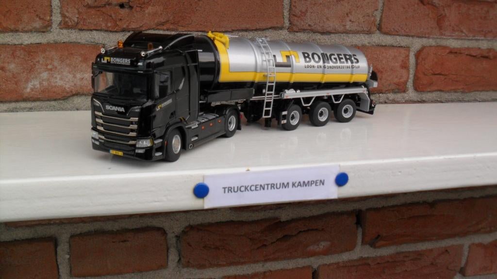 WSI  Scania  R  Normal  van  Bongers - Tiel., Hobby en Vrije tijd, Modelauto's | 1:50, Ophalen of Verzenden, Nieuw, Bus of Vrachtwagen