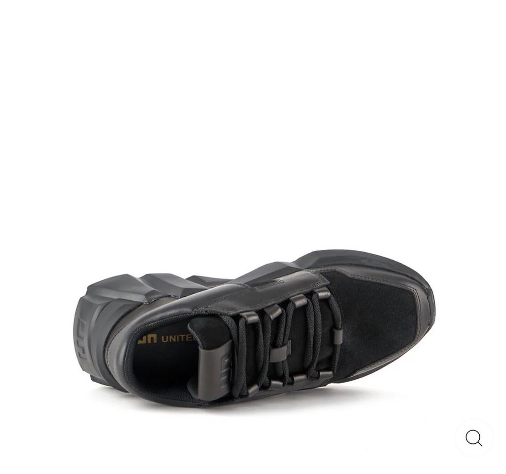 United Nude Space Kick Jet Lo Heren Sneakers Zwart, Ophalen of Verzenden, Nieuw, Zwart, Sneakers of Gympen