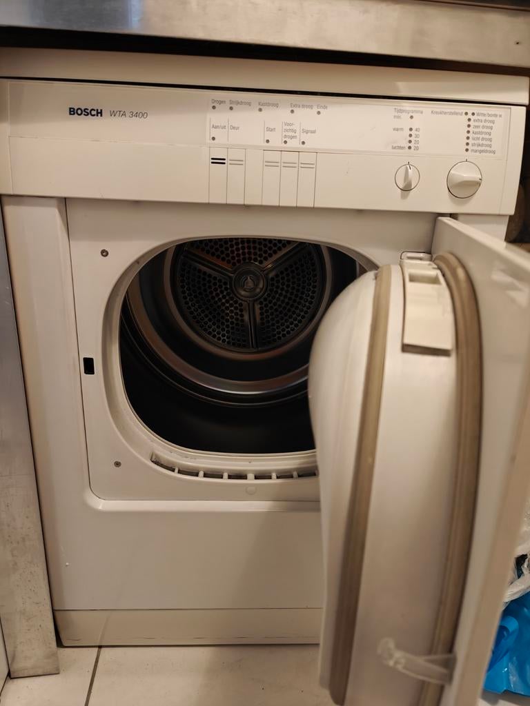 Bosch WTA3400 wasdroger, Ophalen