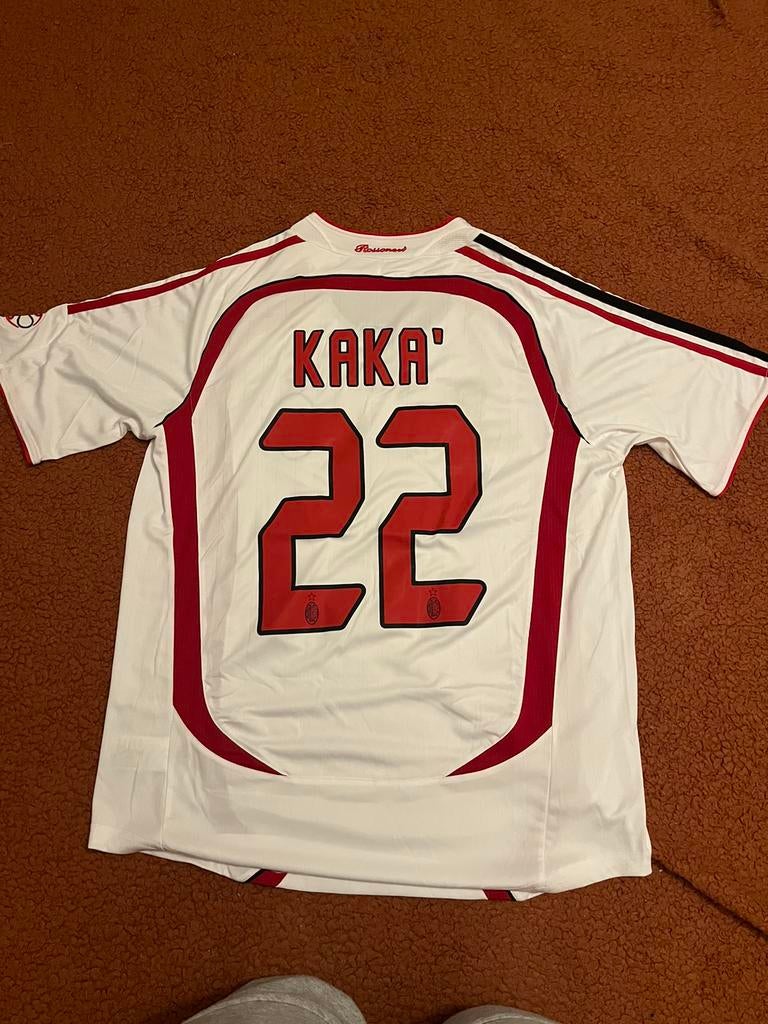 Kaka AC Milan retro voetbalshirt maat M, Verzamelen, Sportartikelen en Voetbal, Ophalen of Verzenden, Zo goed als nieuw, Buitenlandse clubs