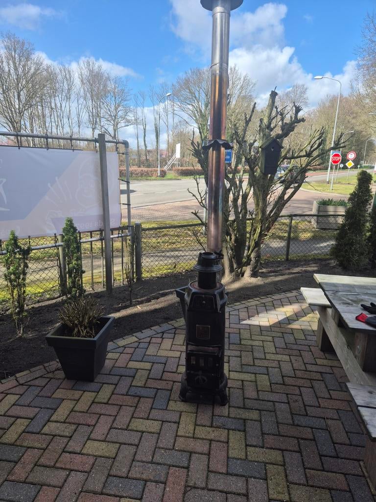 ETNA POTKACHEL, Ophalen, Gebruikt, Hout, Houtkachel