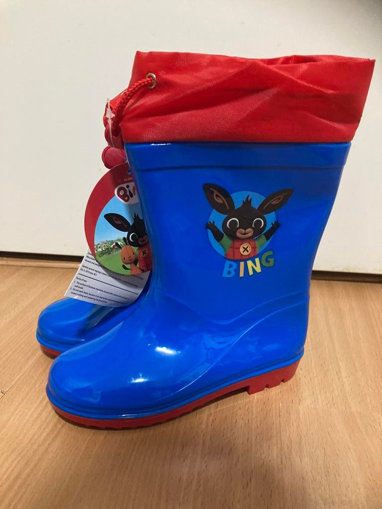 Nieuwe konijntje bing blauwe regenlaarzen maat 27/28, Kinderen en Baby's, Kinderkleding | Schoenen en Sokken, Nieuw, Ophalen of Verzenden
