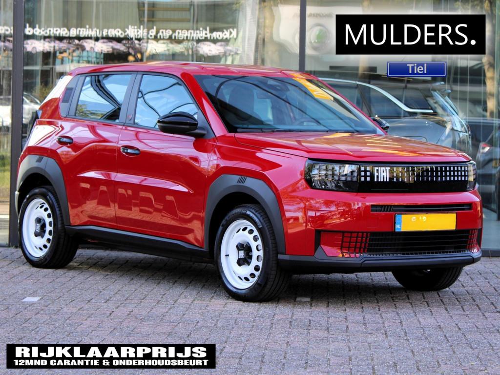 Fiat Grande Panda RED 11kW 44 kWh VOORRAAD KORTING, Auto's, Fiat, 12 maanden, Stof, Panda, Origineel Nederlands