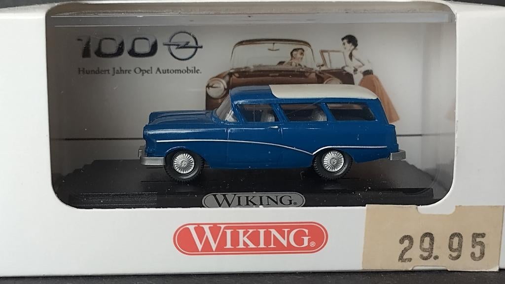 Opel Rekord P1 Caravan 1;87 H0 Wiking Pol, Auto, Wiking, Nieuw, Wiking@wiking.de