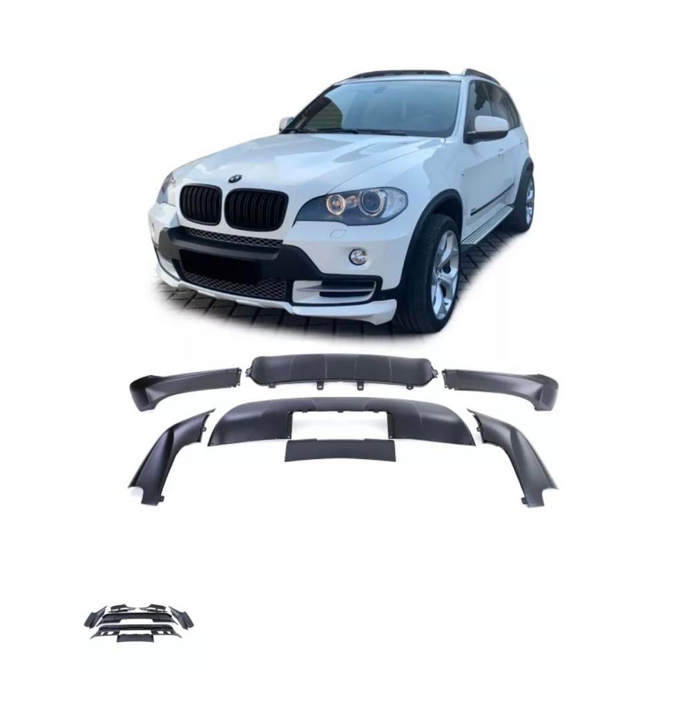 Aërodynamica look pakket passend voor BMW X5 E70 2007 2010, Auto-onderdelen, Voor, Nieuw, Ophalen of Verzenden, Bumper
