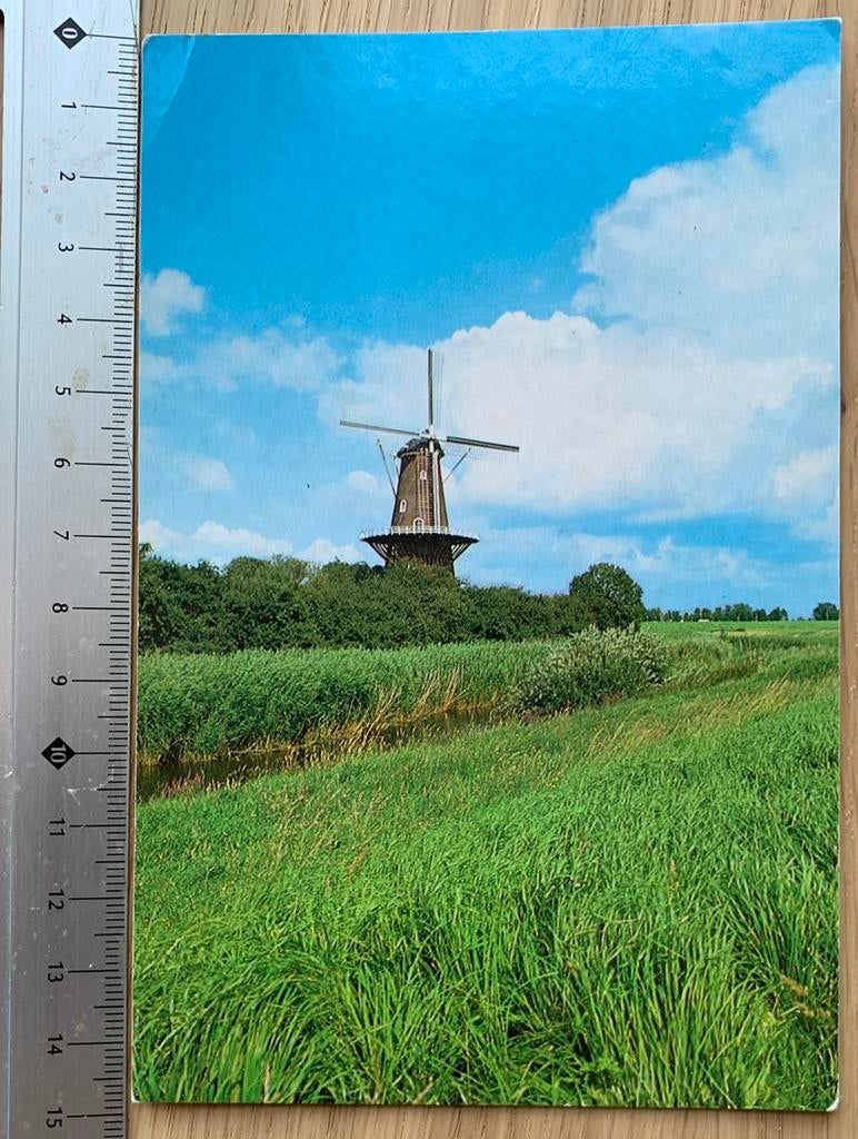 Ansichtkaart Gorinchem Molen dalemseveld, de hoop (ongelopen, Verzamelen, Ansichtkaarten | Nederland, Ophalen of Verzenden, Zuid-Holland