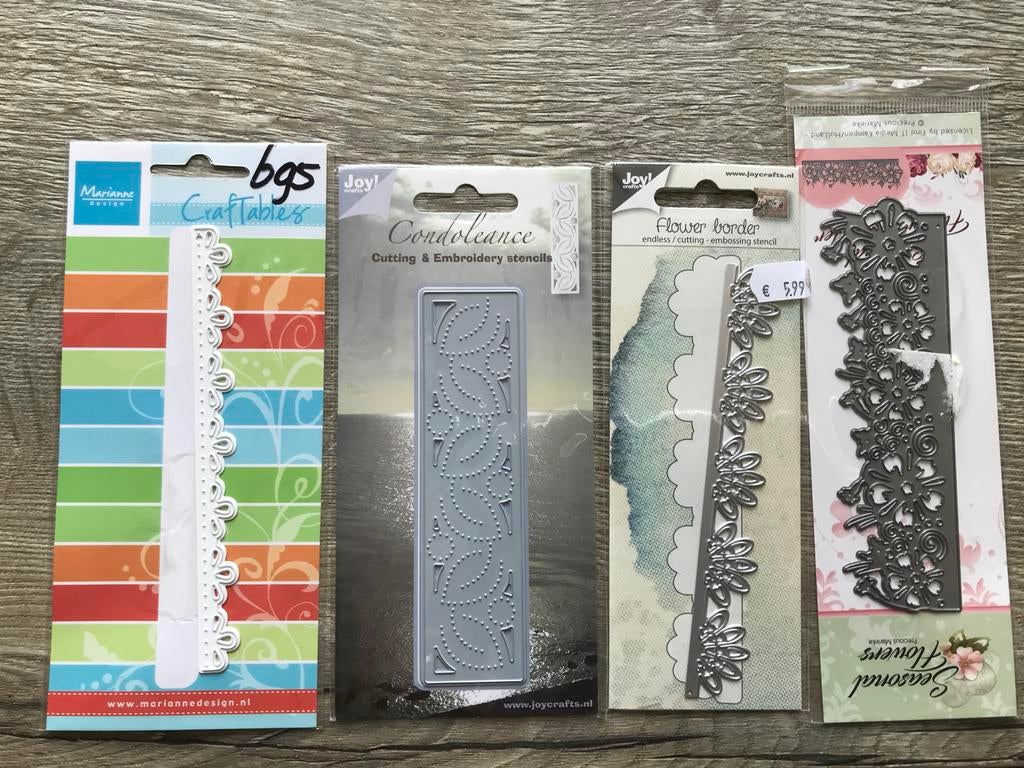 Diverse Embossing & Uitsnijmallen voor Kaarten, Ophalen, Nieuw, Gereedschap of Toebehoren