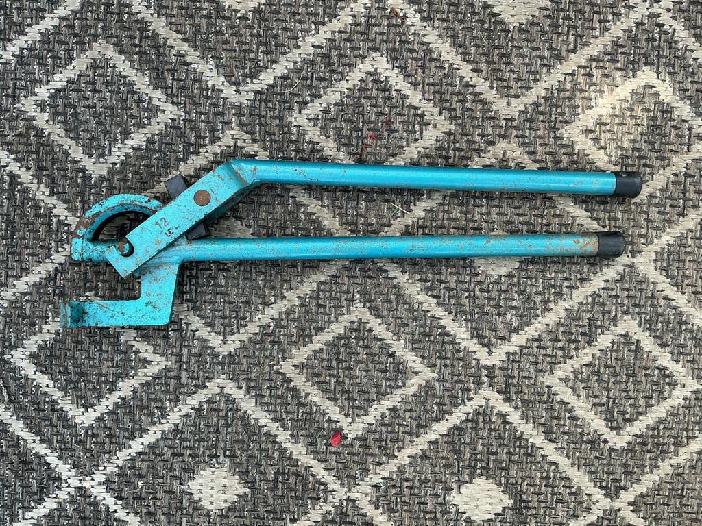 Buigijzer 12 mm, Doe-het-zelf en Verbouw, Gereedschap | Handgereedschap, Ophalen, Gebruikt