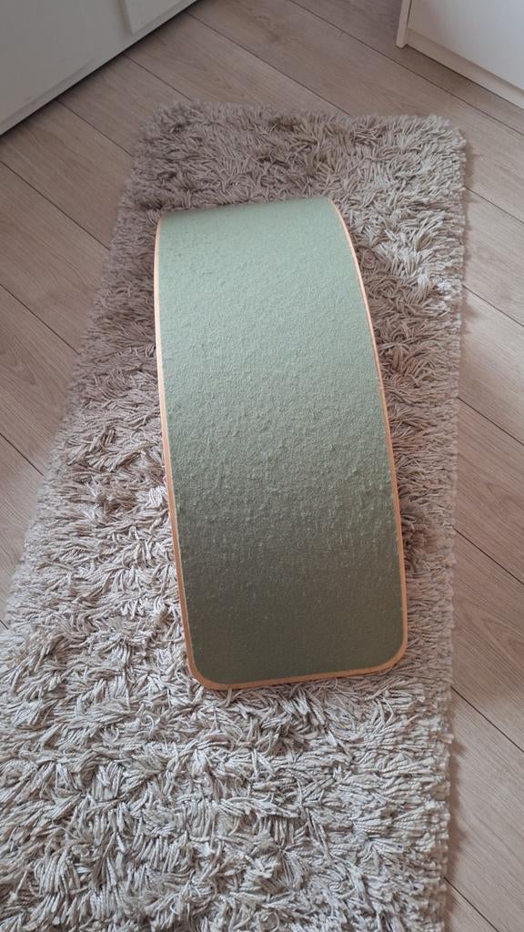 Wobbel, Huis en Inrichting, Woonaccessoires | Spiegels, Ophalen, Rond, Zo goed als nieuw, Minder dan 100 cm