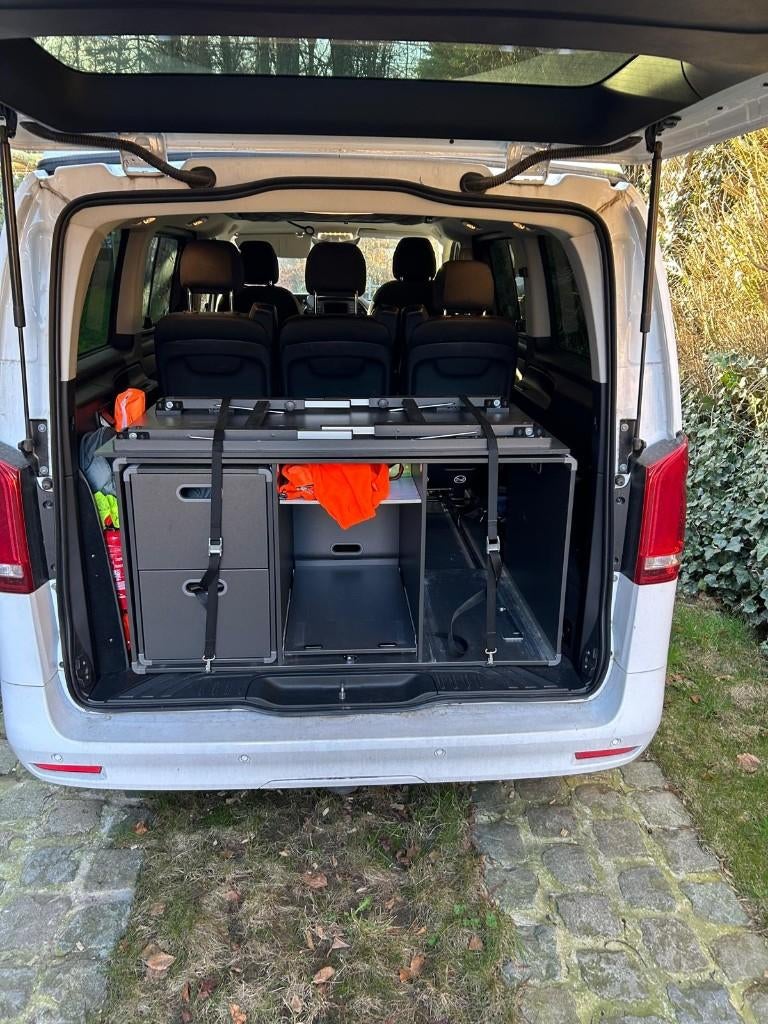 Campermodule: Keuken + Bed voor Vanstar/Vito Pössl, Ophalen, Gebruikt, Campingmeubel-accessoire