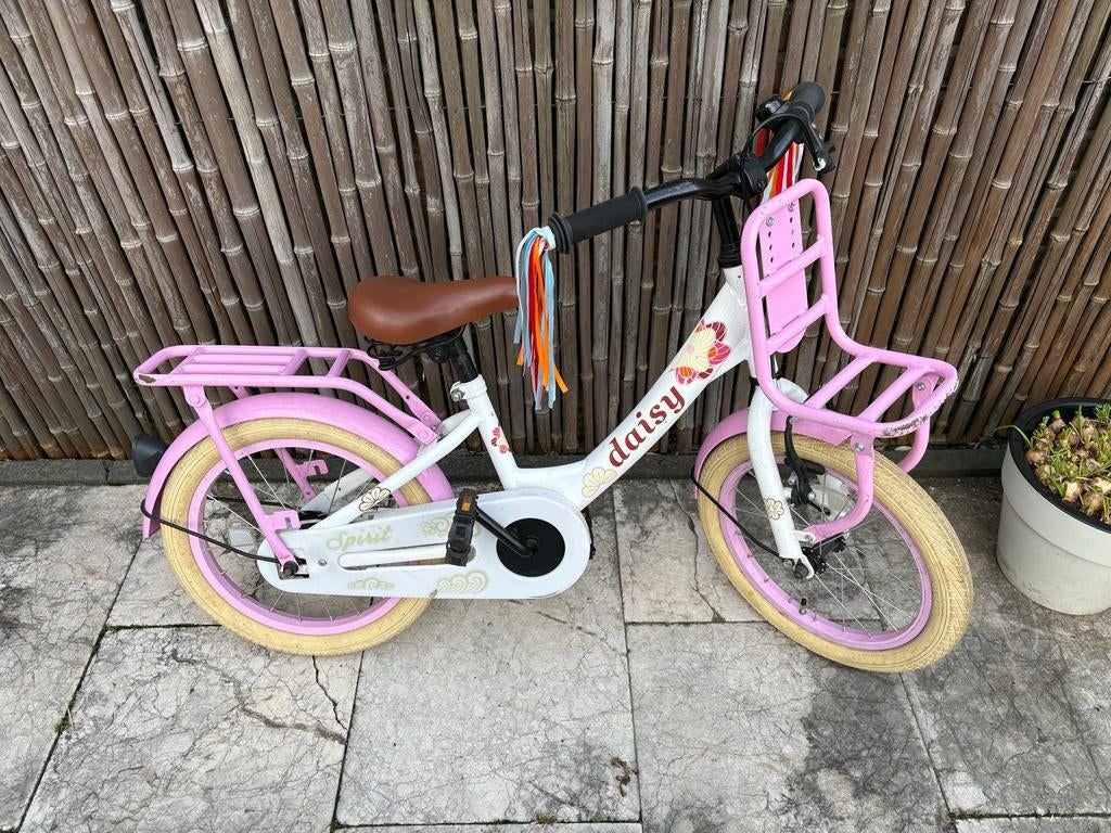 Meisjesfiets Daisy 16 inch, Fietsen en Brommers, Fietsen | Meisjes, Ophalen of Verzenden