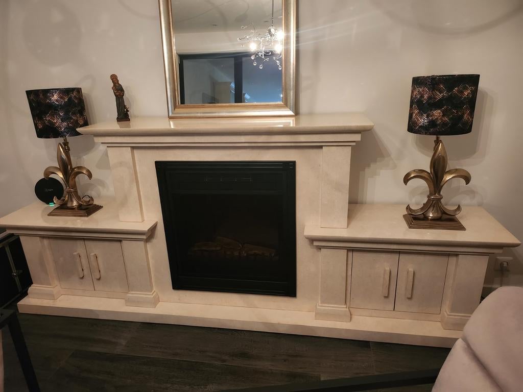 Elektrische haard, Ophalen of Verzenden, Zo goed als nieuw, 200 tot 250 cm