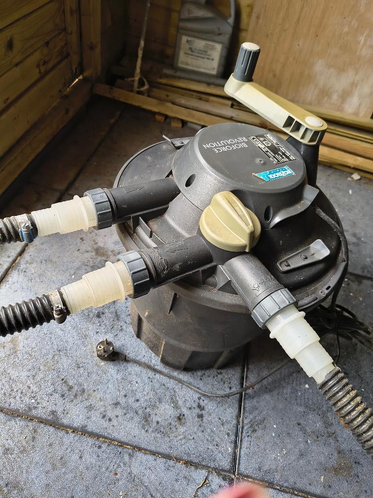 Vijverfilter Bioforce revolution 18000 uvc Hozelock, Ophalen, Gebruikt, Vijverfilter