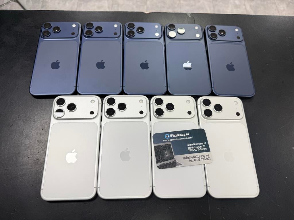 iPhone 17 Pro Max 512GB/256GB! Ongebruikt! 1 jaar garantie, Telecommunicatie, Mobiele telefoons | Apple iPhone, 512 GB, Blauw