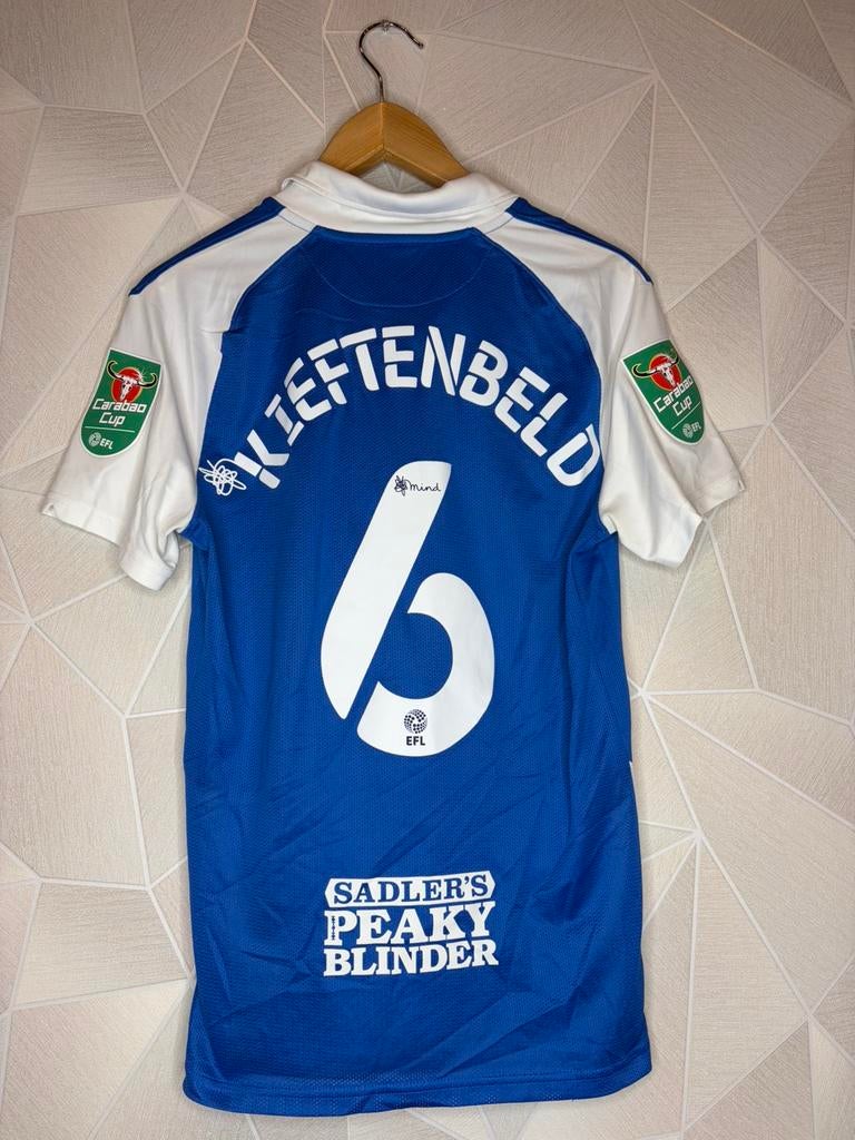 Birmingham City Thuis 2020/2021 Kieftenbeld, Maat S, Ophalen of Verzenden, Zo goed als nieuw, Shirt