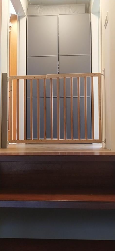 Verstelbaar traphekje, Ophalen