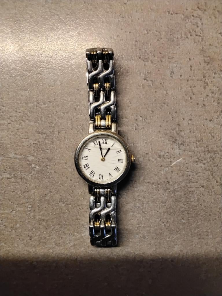 Seiko dames horloge vintage, Ophalen of Verzenden, Gebruikt, Staal, Seiko