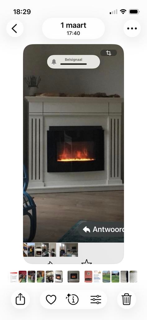 Schouw met kachel, Huis en Inrichting, Haarden, Ophalen of Verzenden, Vrijstaande haard, Elektrische haard