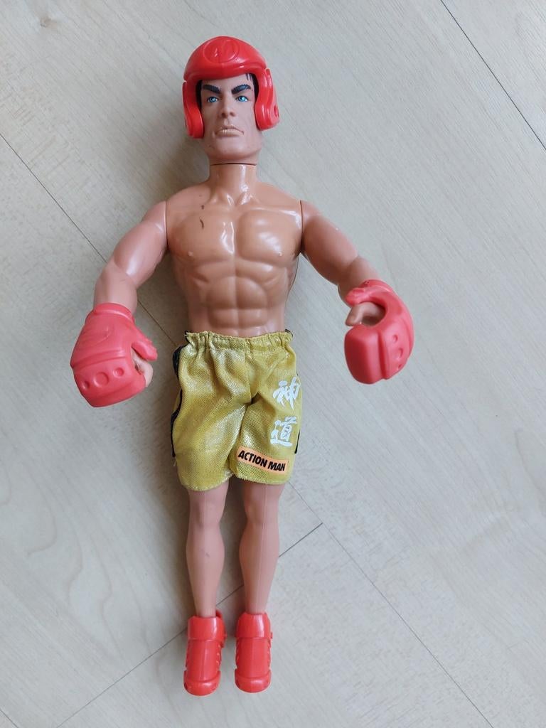 G. I. Joe Action Man Kickboxer Actiefiguur, Kinderen en Baby's, Ophalen of Verzenden, Gebruikt