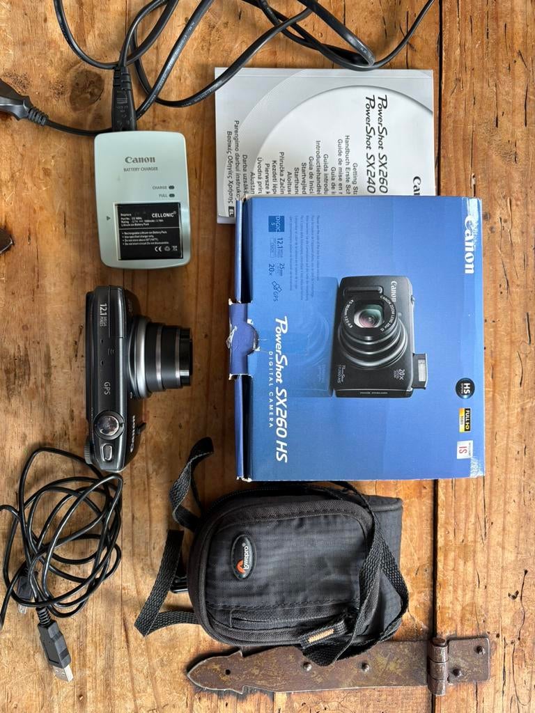 Canon powershot sx 260 hs, Audio, Tv en Foto, Fotocamera's Digitaal, Ophalen of Verzenden, Canon, 8 keer of meer