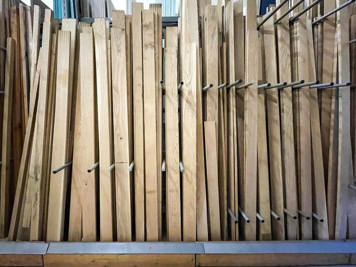 Eiken planken, latten, balkjes, Eiken zaagstukken | OUTLET!, Ophalen, 25 tot 50 mm, Eiken, Nieuw