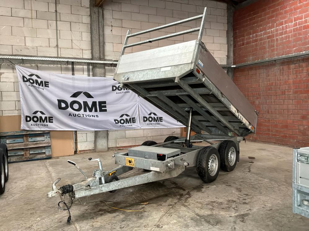 2004 Saris PK30A 3-zijdige kipper aanhangwagen