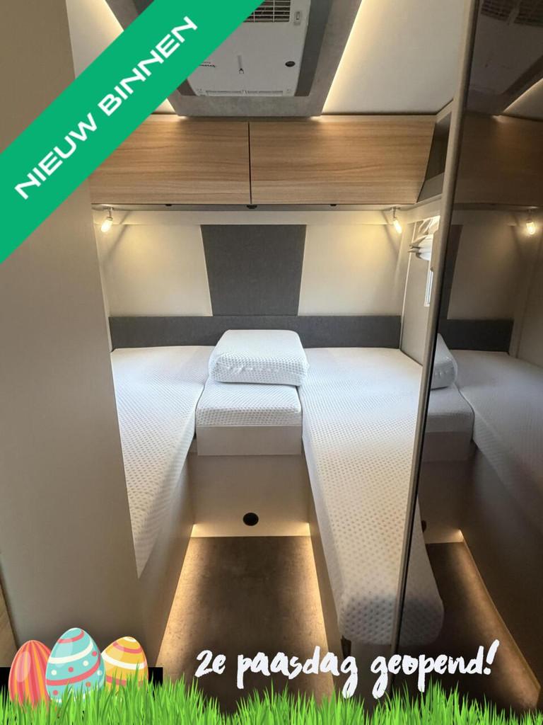 Dethleffs Pulse I6811 EB Lage Enkele Bedden Hefbed Luifel Om, Airbags, Bedrijf, Elektrische ramen, Tot en met 4