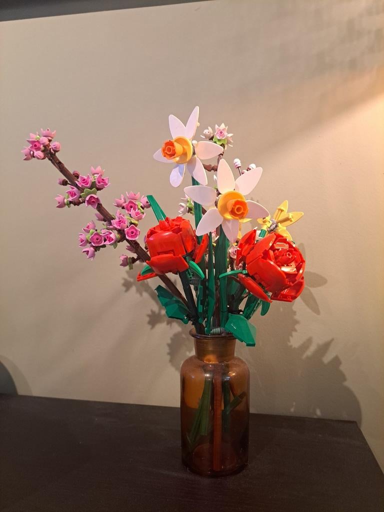 Prachtig LEGO Bloemenboeket - Decoratief en Tijdloos, Kinderen en Baby's, Speelgoed | Duplo en Lego, Ophalen, Zo goed als nieuw
