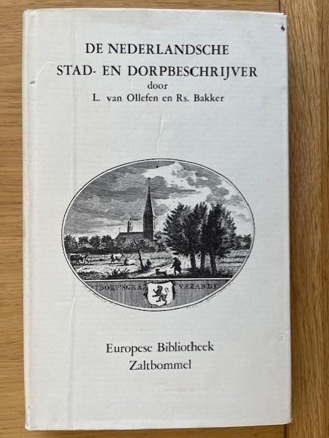 De Nederlandsche stad en dorpbeschrijver, Ophalen of Verzenden, Zo goed als nieuw