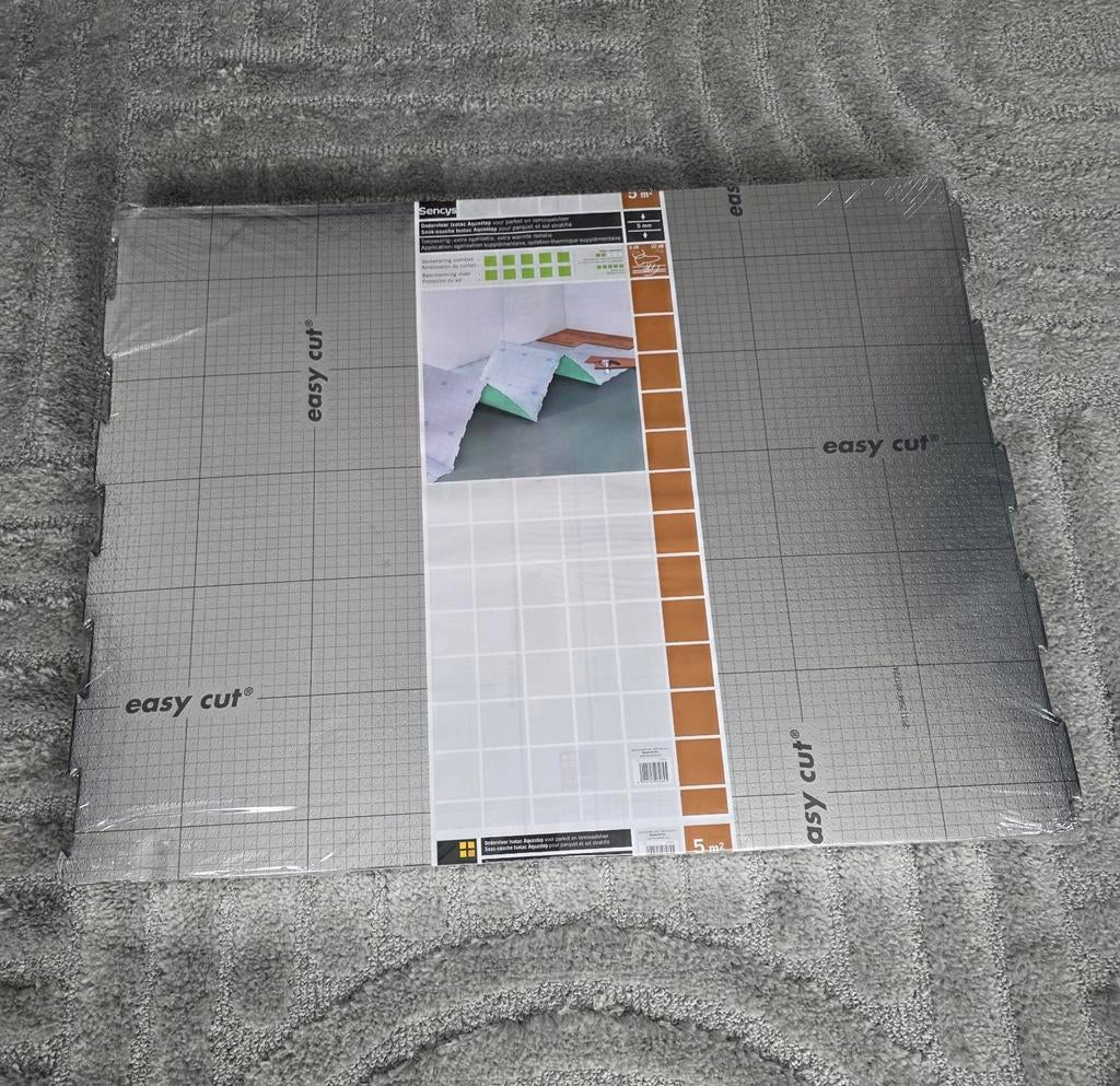 Ondervloer Isotac Aquastop 5 m², Ophalen of Verzenden, Nieuw, Laminaat