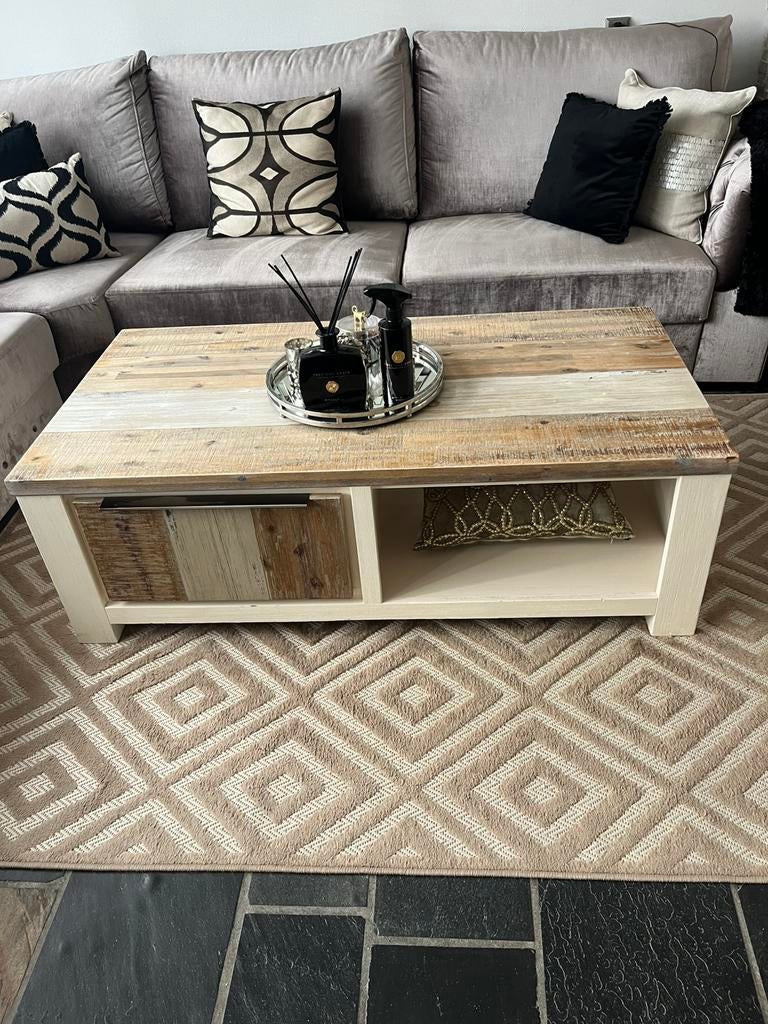 Salontafel van pronto wonen, Ophalen, Gebruikt, 100 tot 150 cm, 50 tot 100 cm