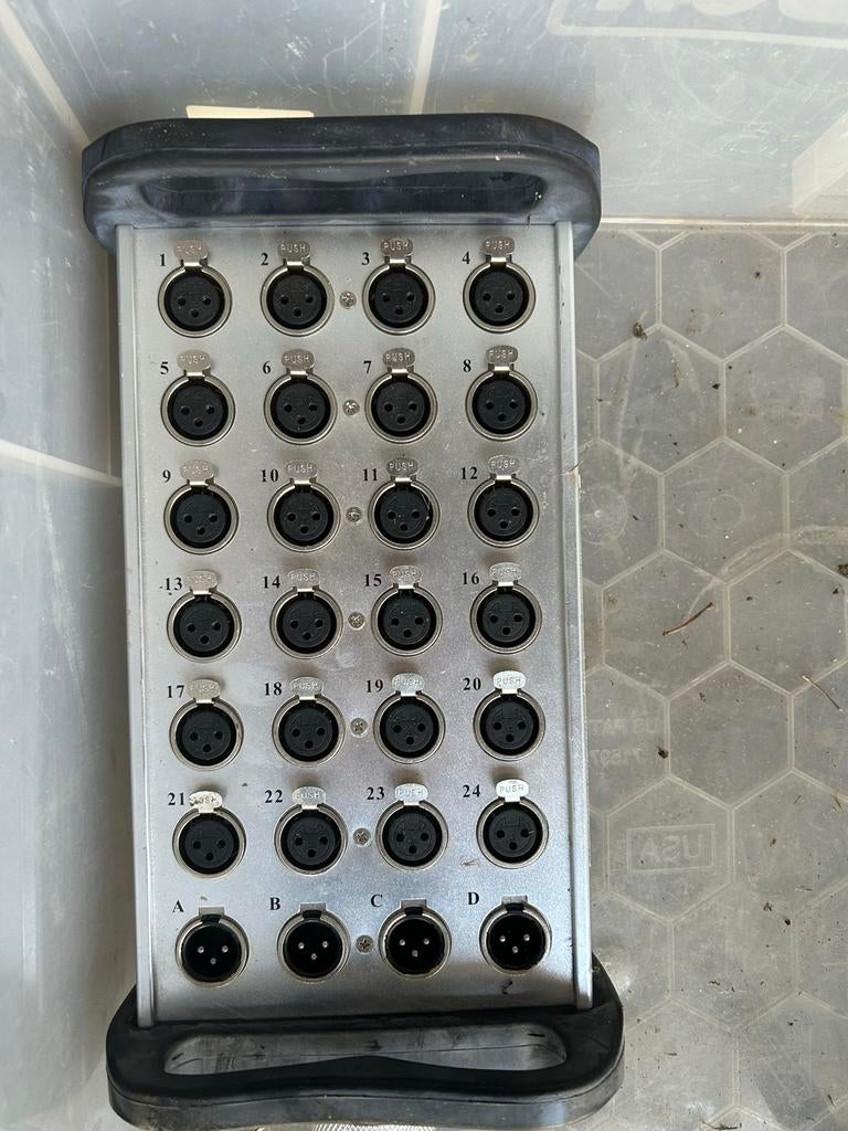 DAP Audio MK-2822 Multicable 24 inputs en 4 outputs 24/4, Ophalen, Gebruikt, Apparatuur