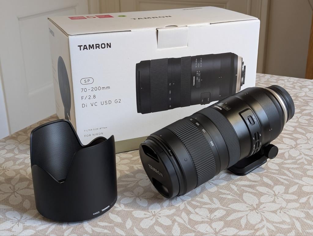 Tamron SP 70-200mm F/2.8 Di VC USD G2 (Nikon), Audio, Tv en Foto, Fotografie | Lenzen en Objectieven, Ophalen of Verzenden, Zo goed als nieuw