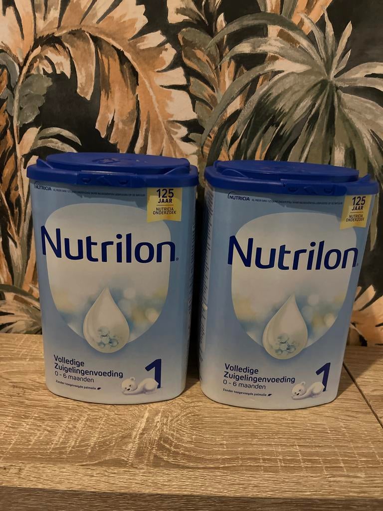 Nutrilon Volledige Zuigelingenvoeding 1 (2x), Kinderen en Baby's, Babyvoeding en Toebehoren, Ophalen of Verzenden, Nieuw, Overige typen