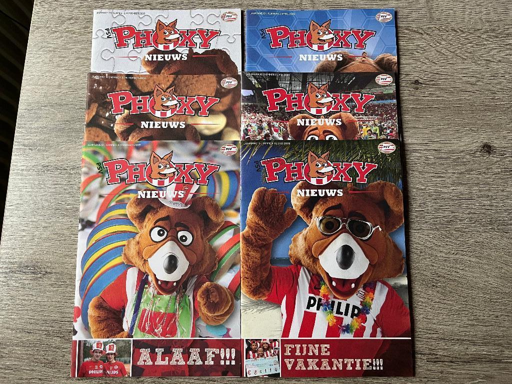 Jaargang 10 PSV Phoxy, Ophalen of Verzenden, Gebruikt, PSV, Boek of Tijdschrift