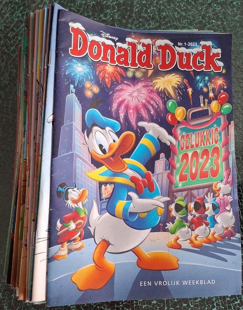 Complete jaargang Donald Duck 2023, Gelezen, Complete serie of reeks, Europa, Ophalen of Verzenden