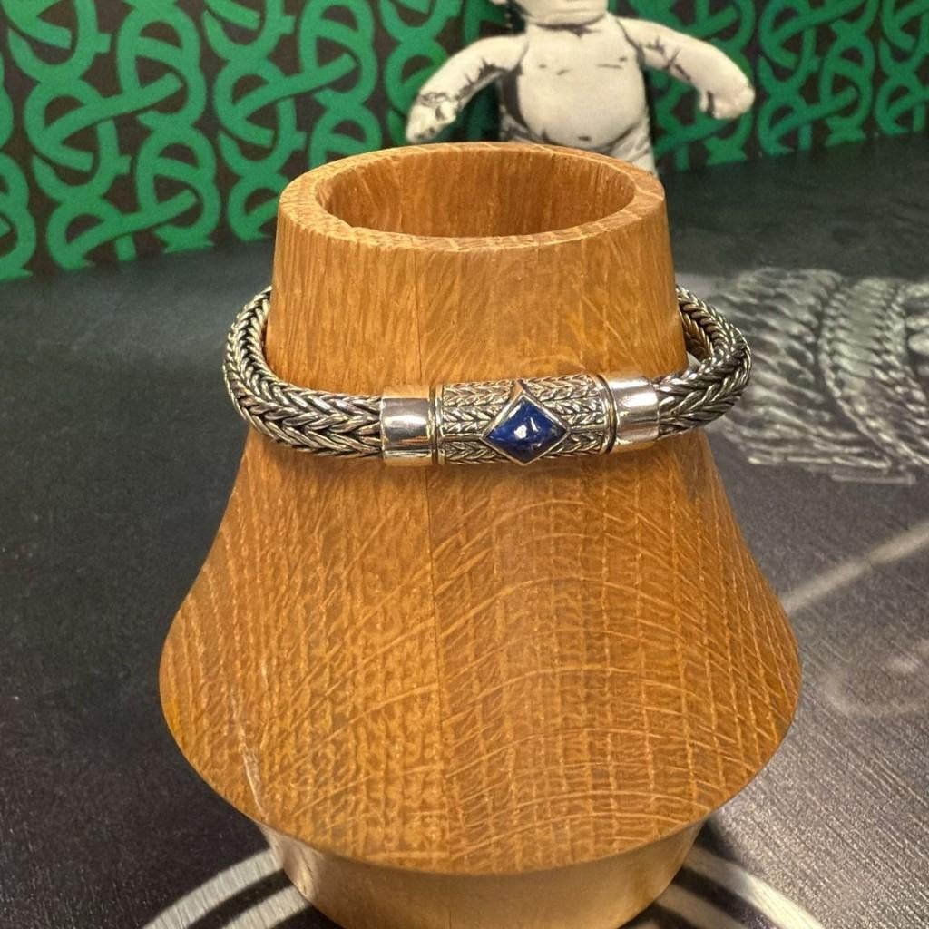 BUDDHA TO BUDDHA ARMBAND TYPE J005BU C+ ELLEN STONE € 329,00, Sieraden, Tassen en Uiterlijk, Armbanden, Nieuw, Zilver, Zilver