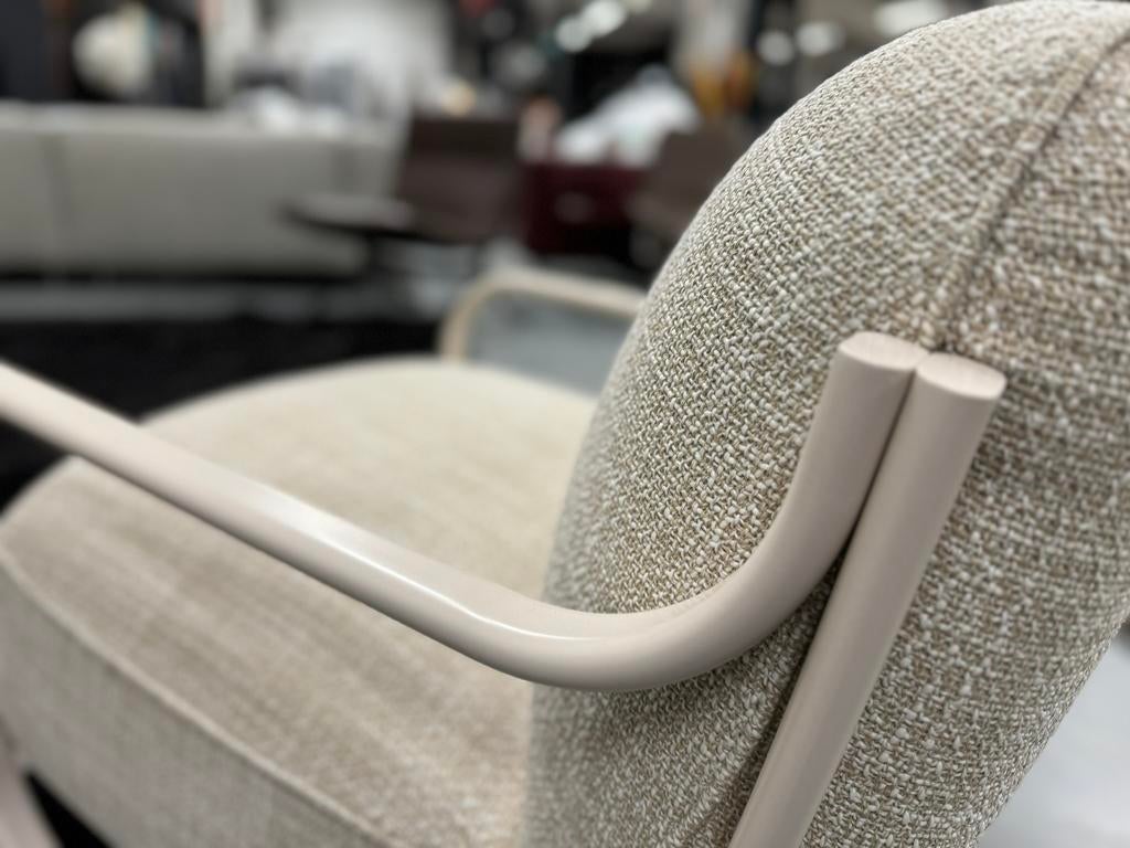 Nieuw Pode Chap Fauteuil Migo stof Design stoel Scallop, Nieuw, 75 tot 100 cm, Stof, Pode