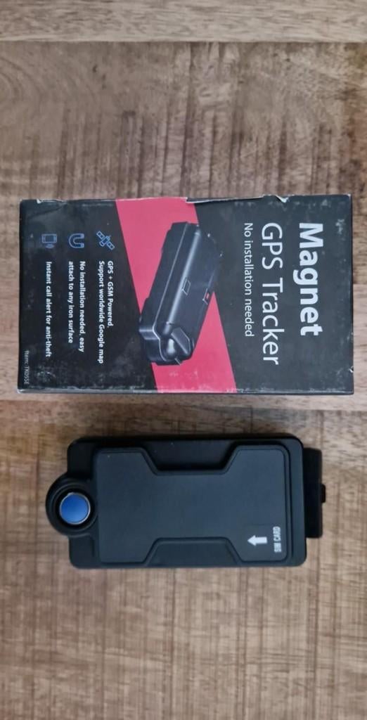 GPS Tracker Volgsyssteem met magneet, Ophalen of Verzenden, Zo goed als nieuw