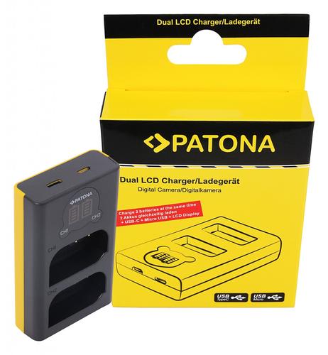 Dual LCD USB Charger Panasonic DMW-BLK22 DC-S5 G9 GH5 GH5S, Verzenden, Nieuw