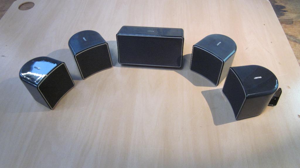 Jamo A102 A10C Speaker Set, Audio, Tv en Foto, Luidsprekers, Gebruikt, Ophalen of Verzenden, Surroundset zonder subwoofer, Minder dan 60 watt