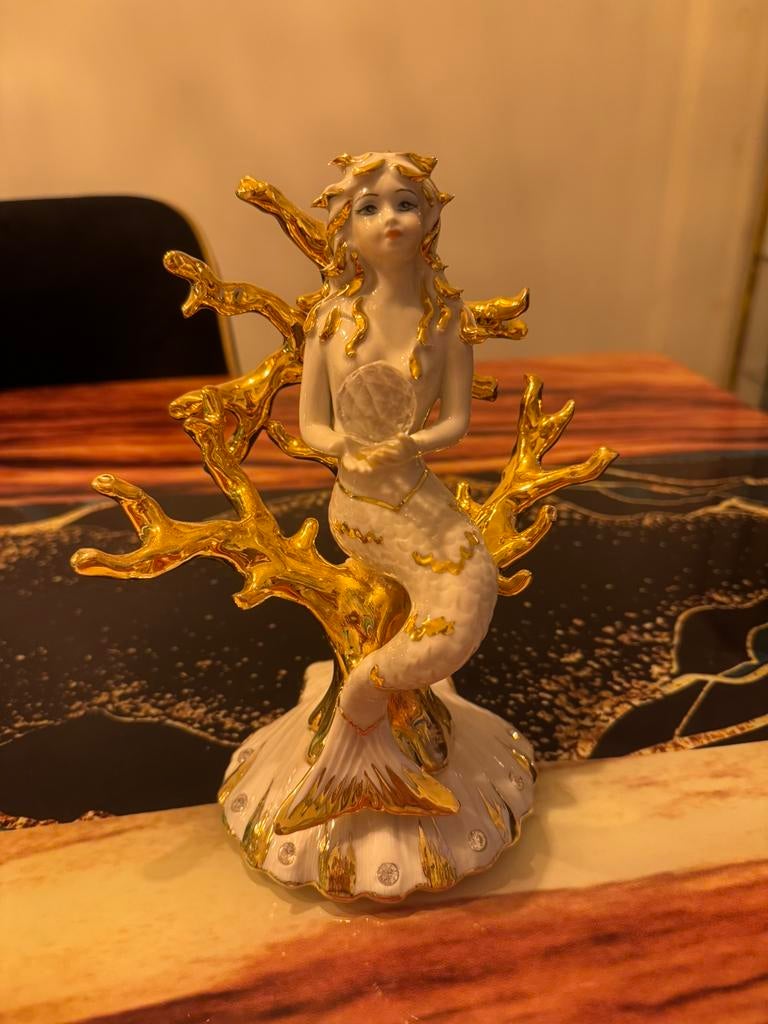 Capodimonte beeldje zeemeermin, Ophalen of Verzenden, Zo goed als nieuw