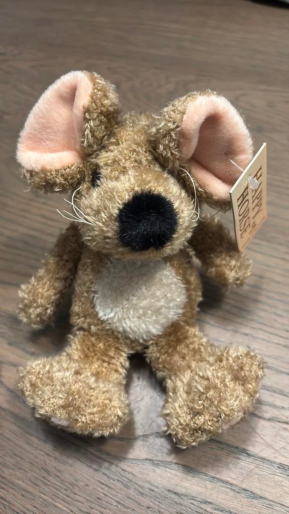 Happy Horse 1999 knuffel muis Mouse Maddy 1 ca 23 cm, Ophalen of Verzenden, Nieuw, Overige typen