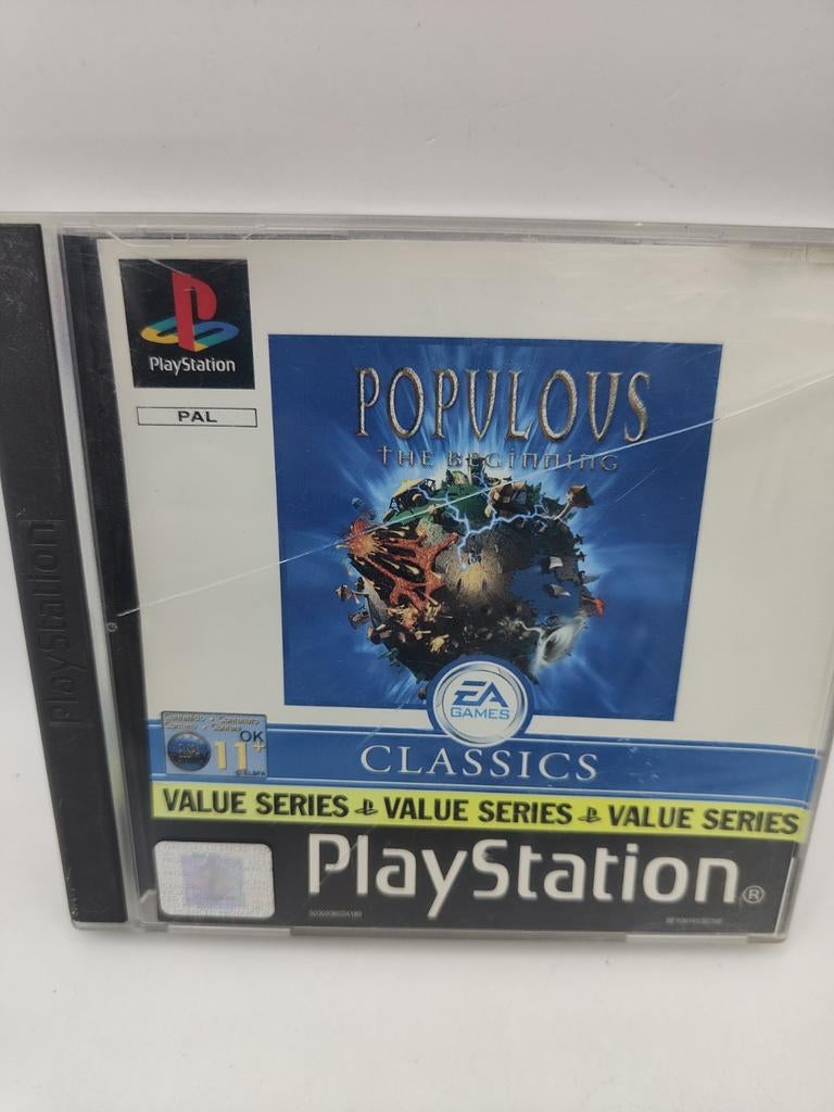 Populous: The Beginning - PS1, Webmaster@ea.com, Electronic Arts, 1 speler, Zo goed als nieuw