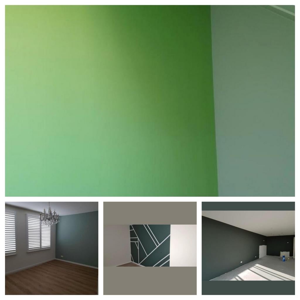 Renovlies, sauswerk,latex spuitwerk, Garantie, Behangen