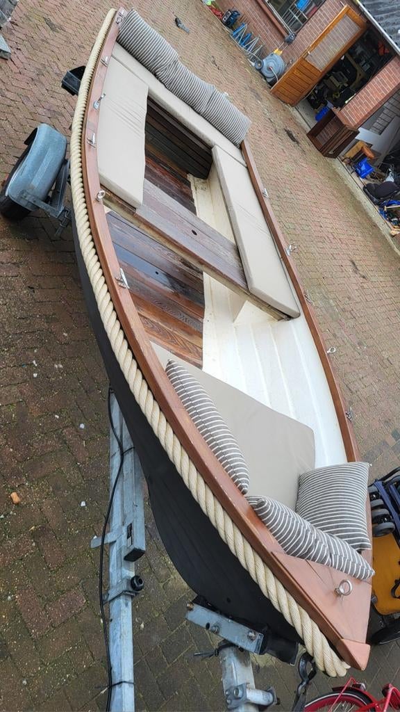 Mooie sloep/motorboot te koop!, Watersport en Boten, Motorboten en Motorjachten, Gebruikt, Ophalen of Verzenden, Minder dan 10 pk