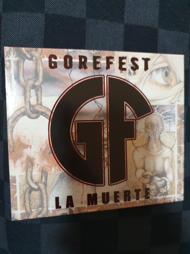 Gorefest la muerte cd + dvd boekje, Cd's en Dvd's, Verzenden, Zo goed als nieuw