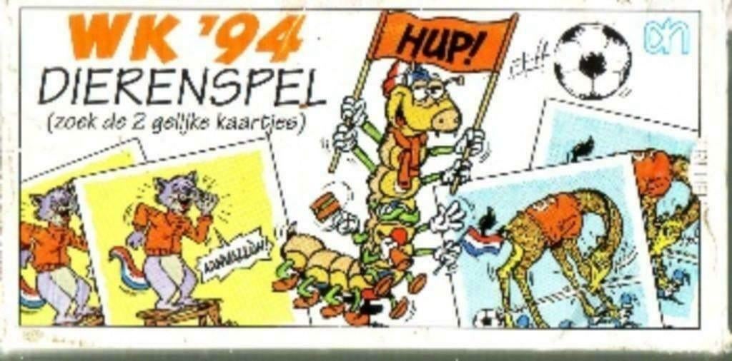 MEMORY DIERENSPEL WK '94 ALBERT HEIJN"", Verzamelen, Supermarktacties, Albert Heijn, Ophalen of Verzenden